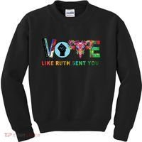 Like Ruth Sent You I Dissent Vote Kids Sweatshirt thumb 0