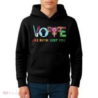 Like Ruth Sent You I Dissent Vote Kids Hoodie thumb 4