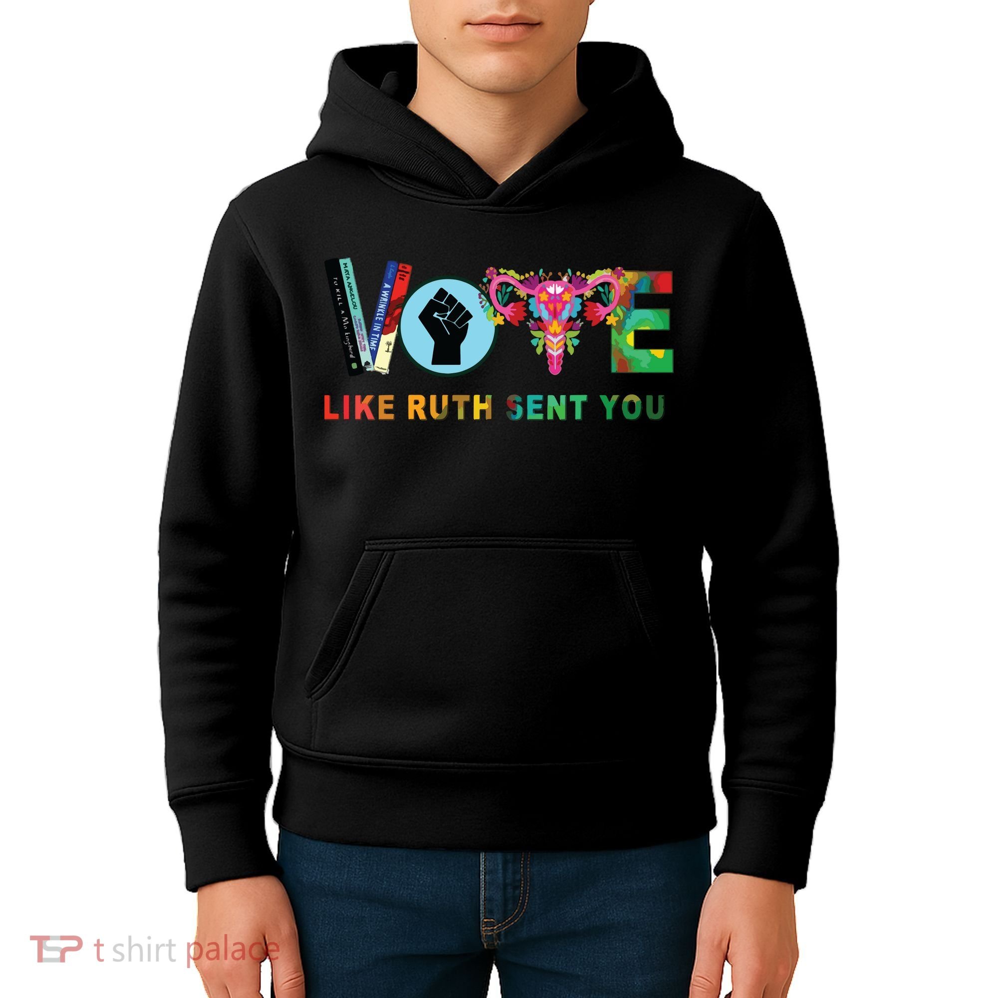 Like Ruth Sent You I Dissent Vote Kids Hoodie