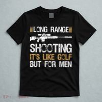 Long Range Shooting It's Like Golf But Sniper T-Shirt thumb 5