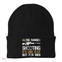 Long Range Shooting It's Like Golf But Sniper Beanie thumb 0