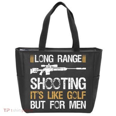 Long Range Shooting It's Like Golf But Sniper Tote Bag