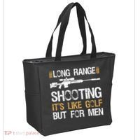 Long Range Shooting It's Like Golf But Sniper Tote Bag thumb 2