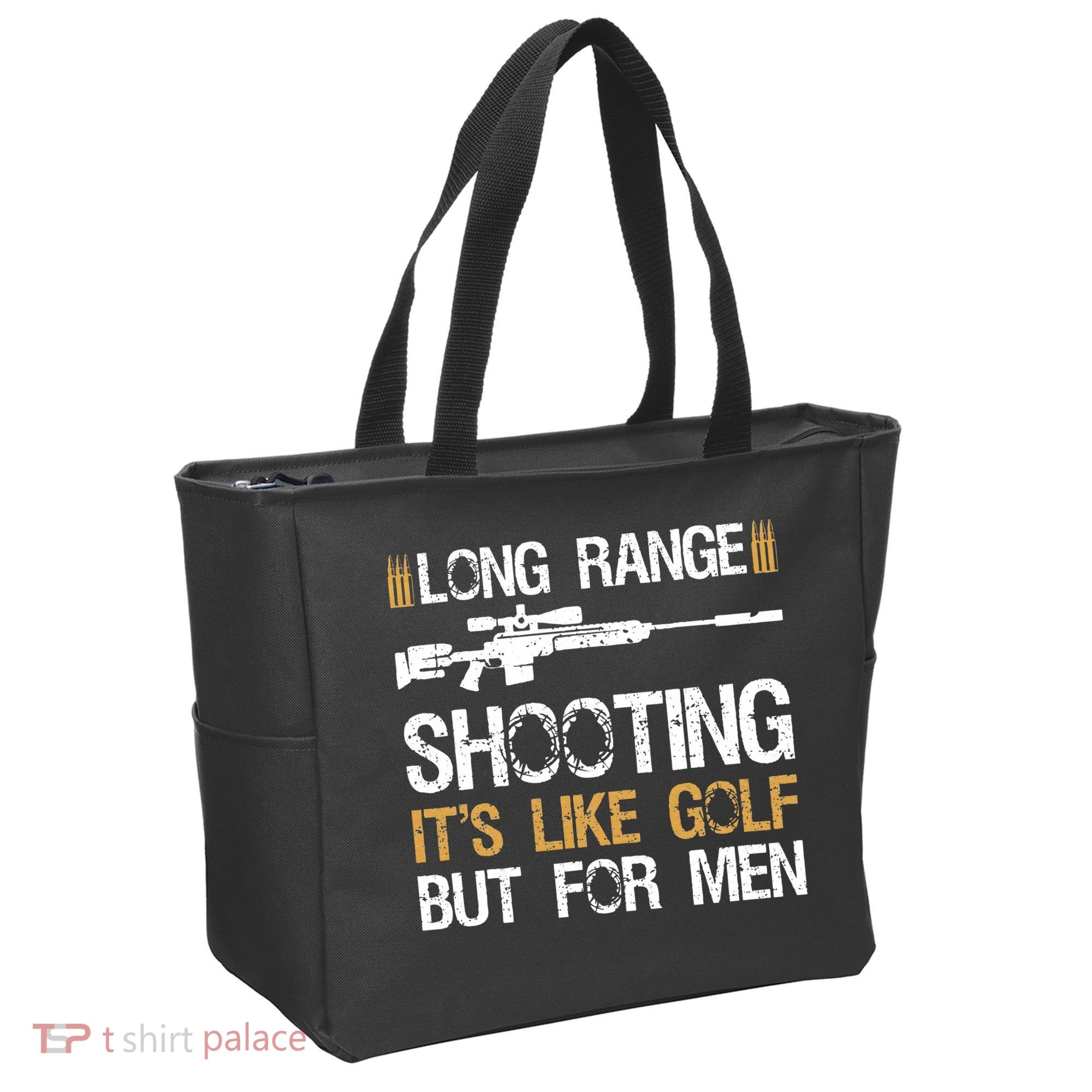 Long Range Shooting It's Like Golf But Sniper Tote Bag