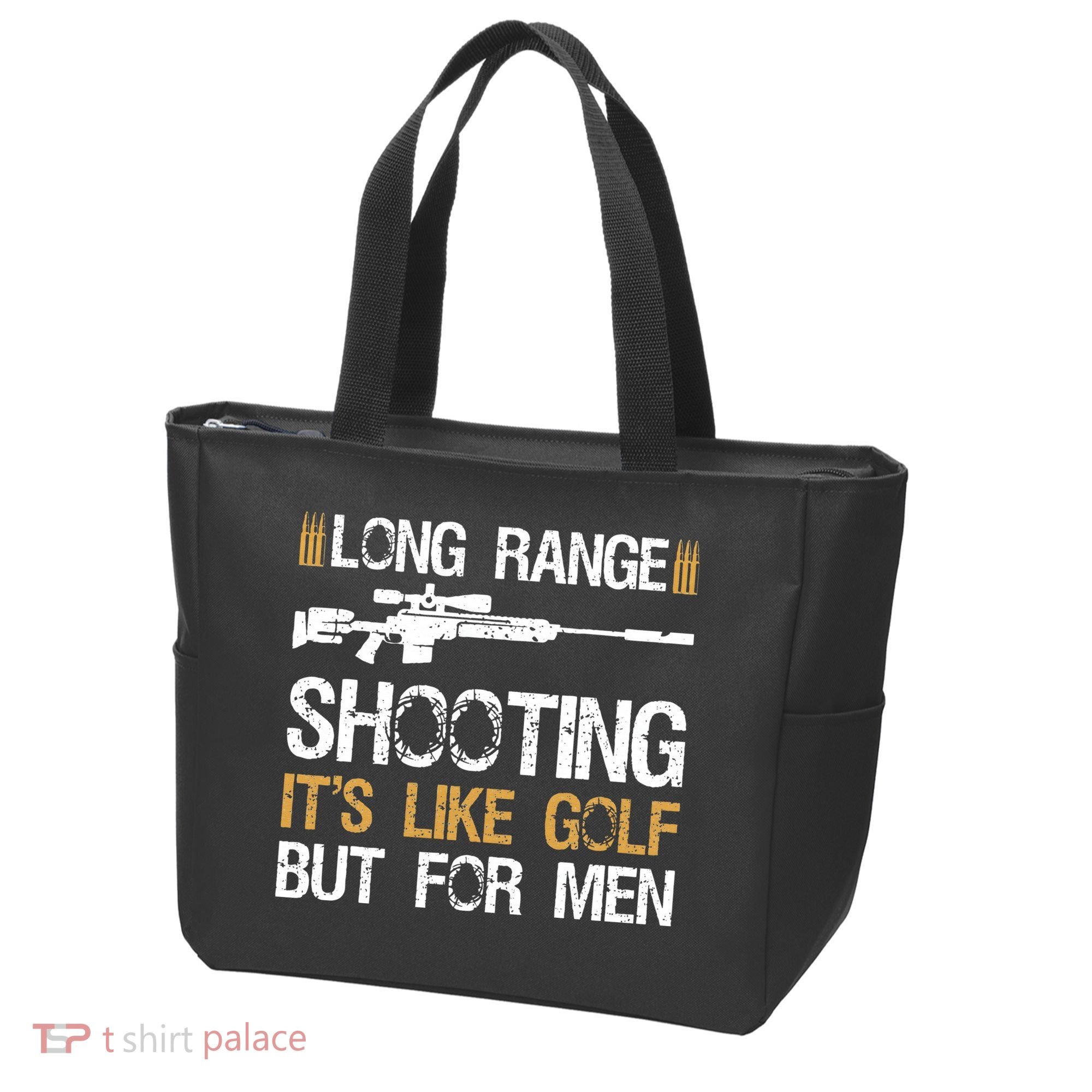 Long Range Shooting It's Like Golf But Sniper Tote Bag