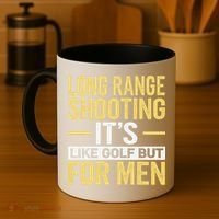 Long Range Shooting Its Like Golf But Coffee Mug thumb 4