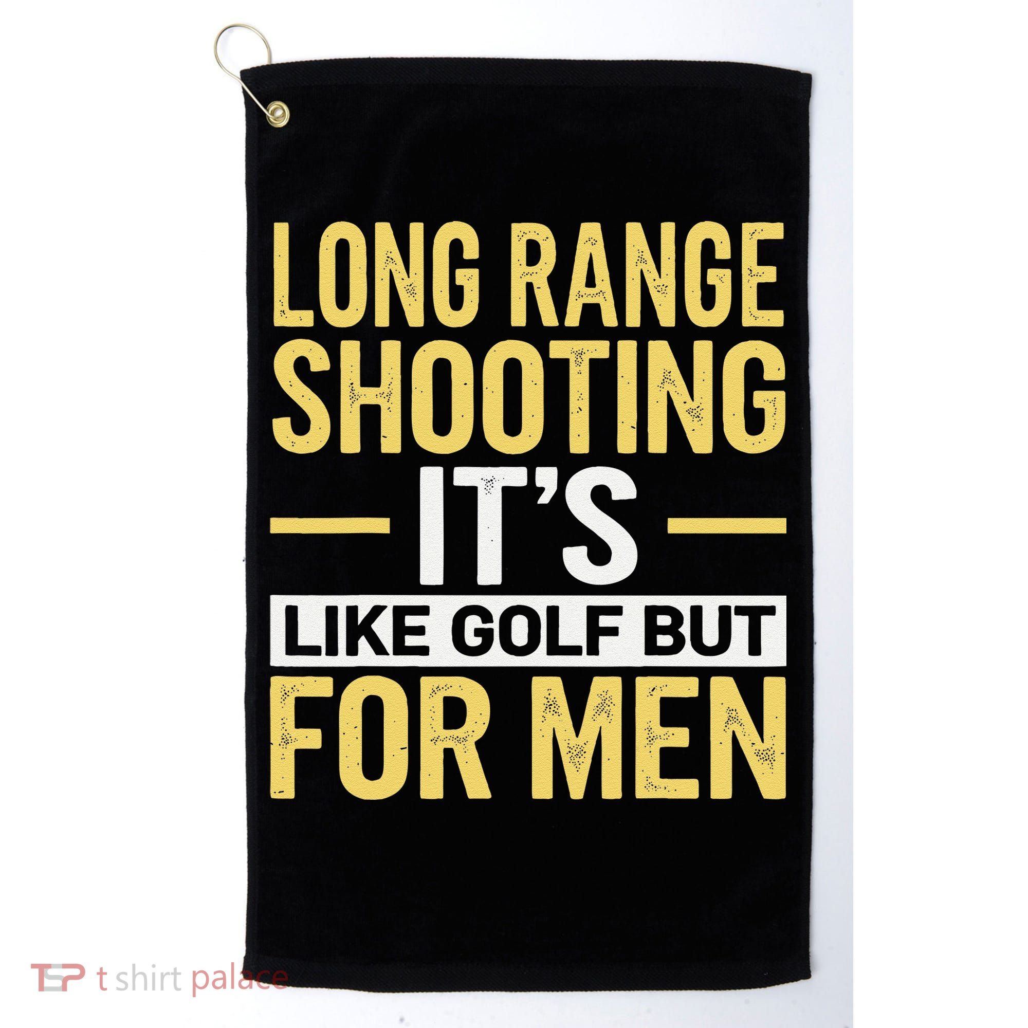 Long Range Shooting Its Like Golf But Golf Towel