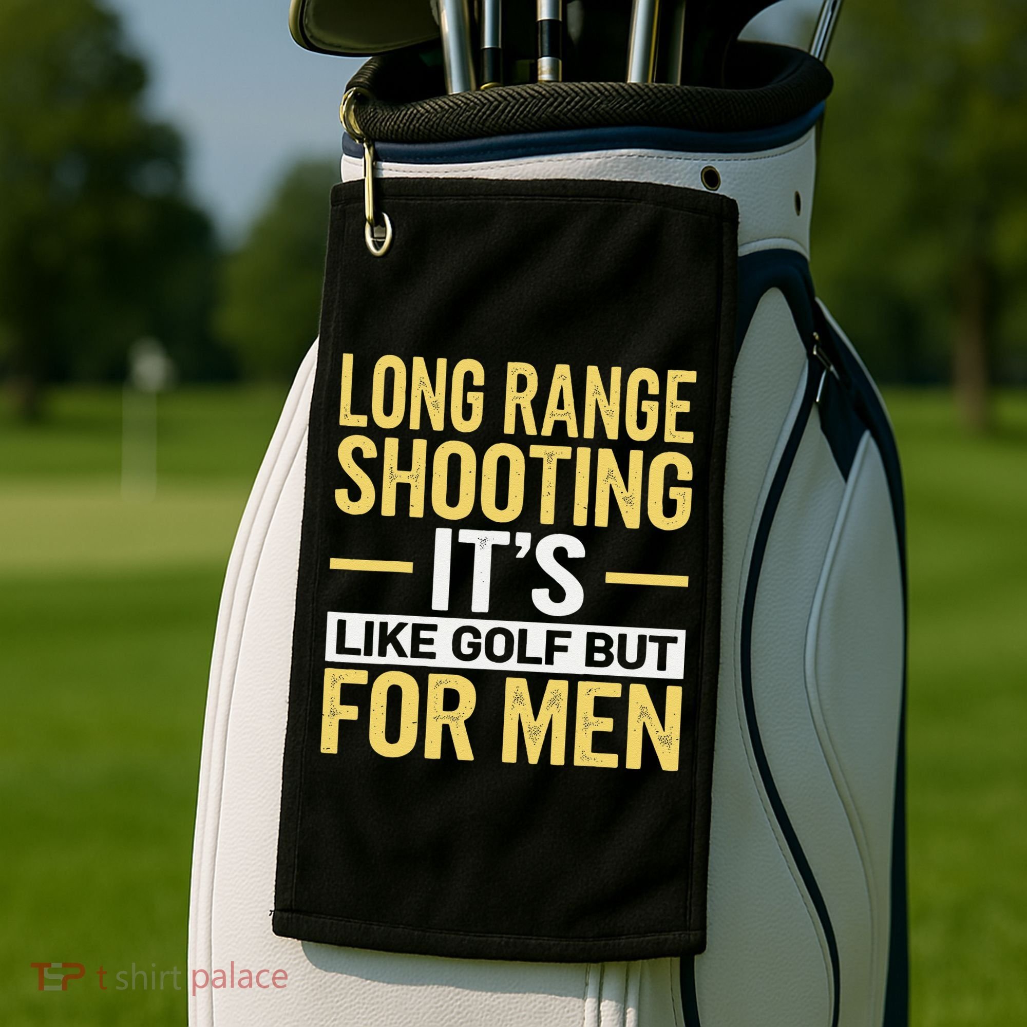 Long Range Shooting Its Like Golf But Golf Towel