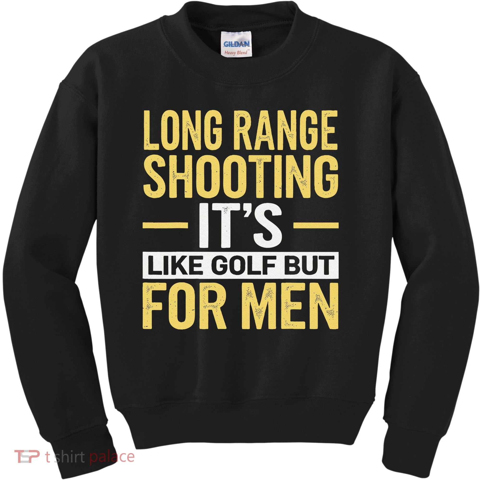 Long Range Shooting Its Like Golf But Kids Sweatshirt