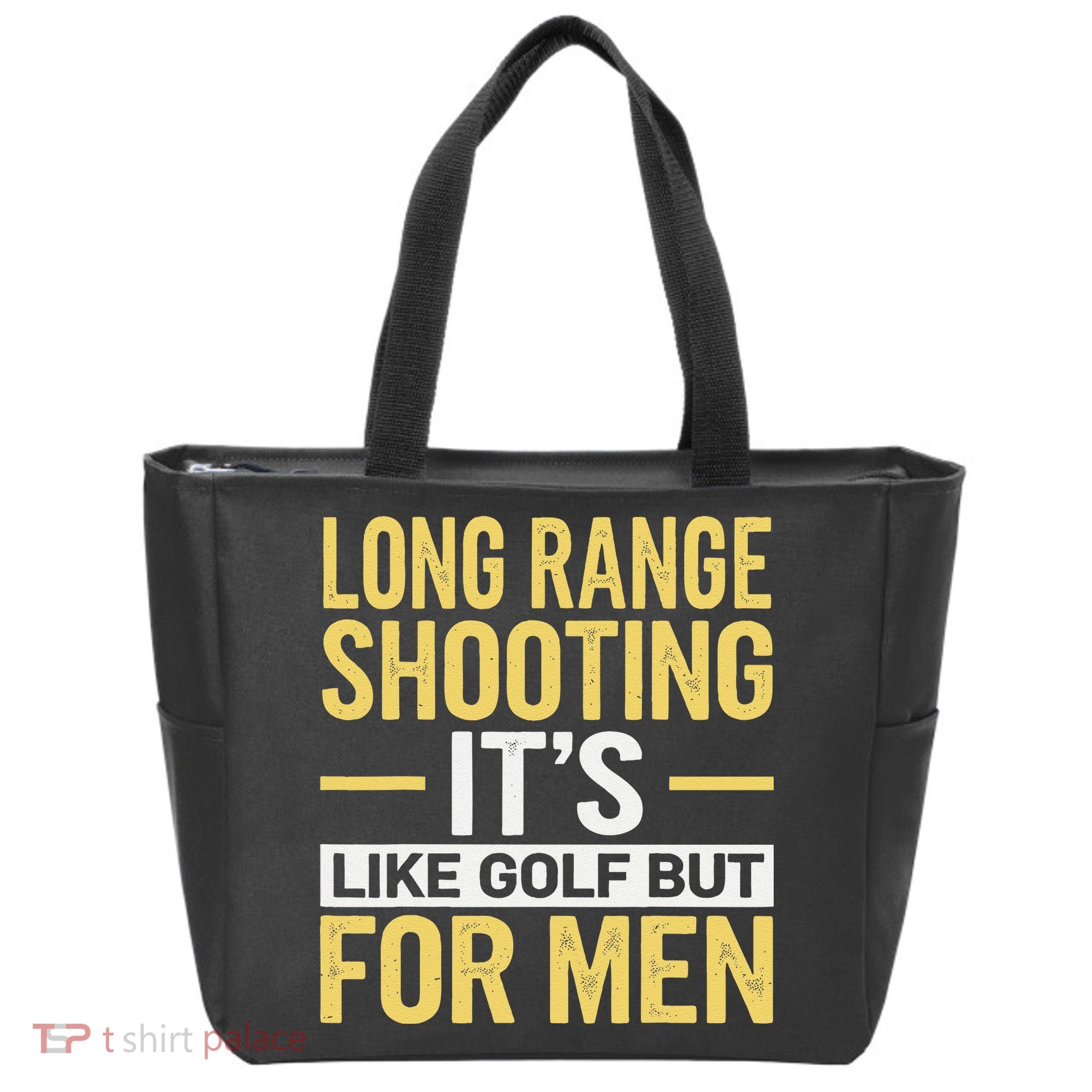 Long Range Shooting Its Like Golf But Tote Bag