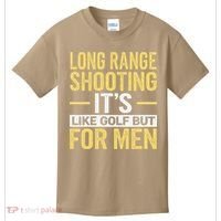 Long Range Shooting Its Like Golf But Kids T-Shirt thumb 0
