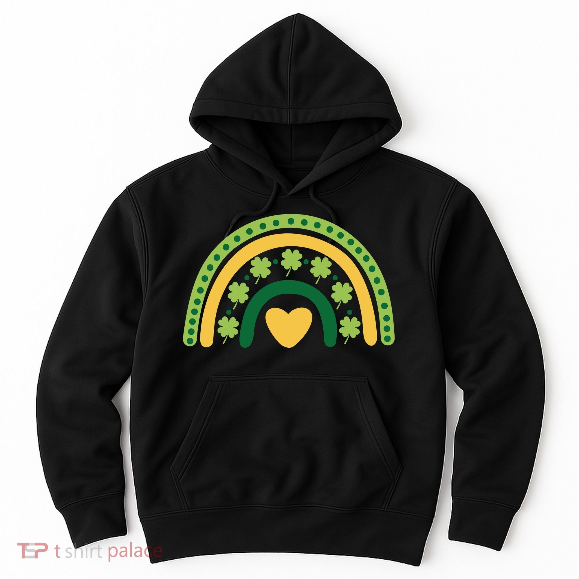Lucky Rainbow St Patrick's Day Hoodie
