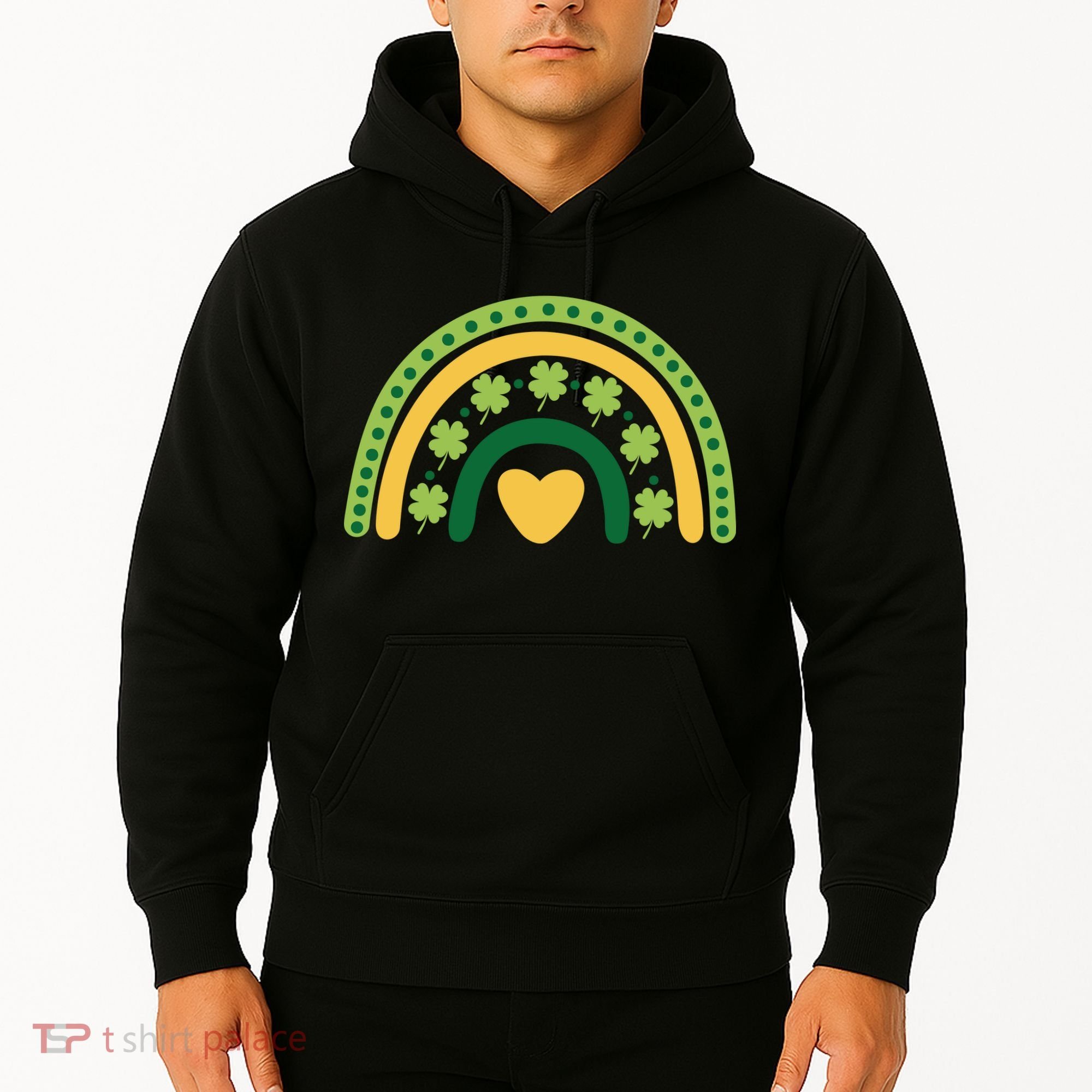 Lucky Rainbow St Patrick's Day Hoodie
