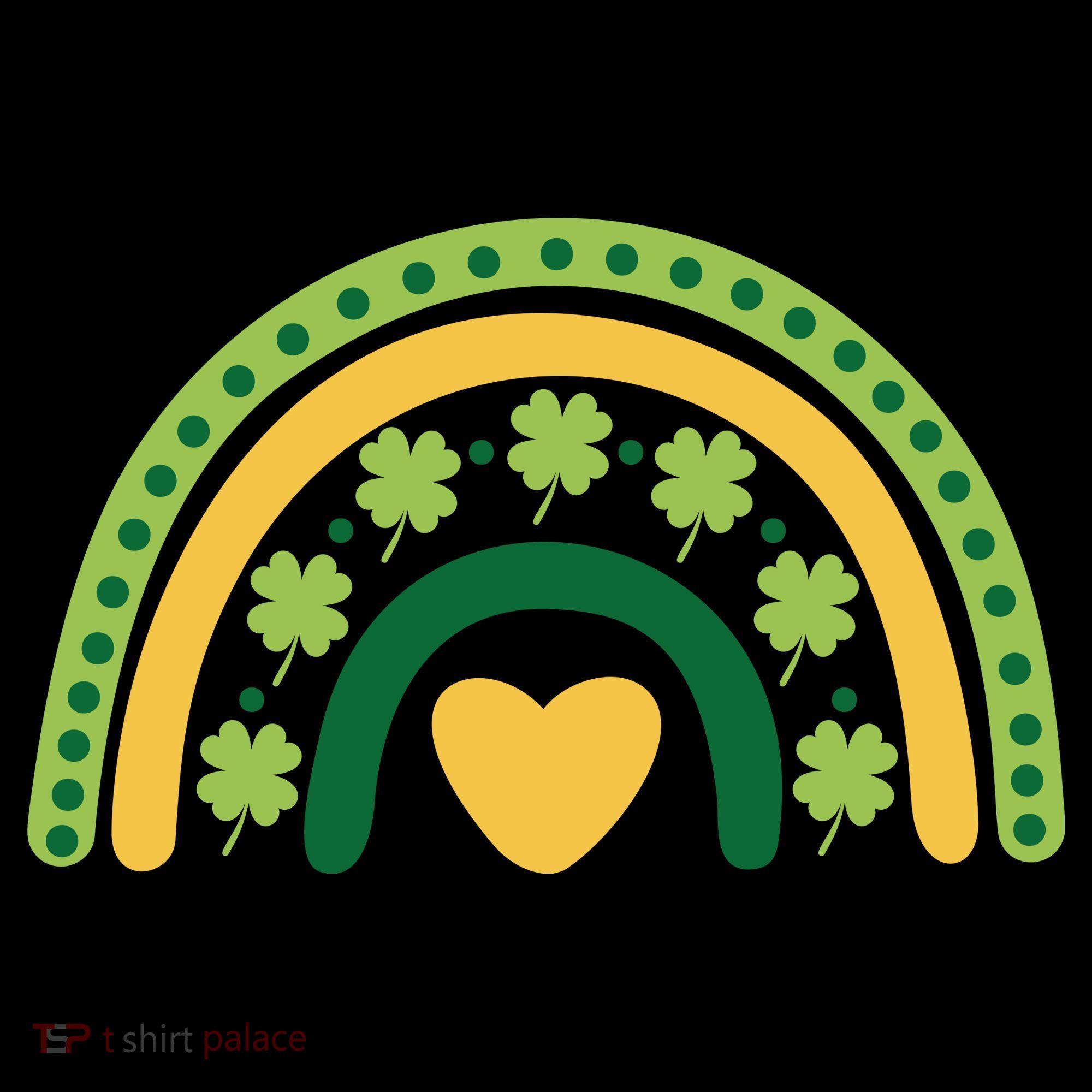 Lucky Rainbow St Patrick's Day Apron