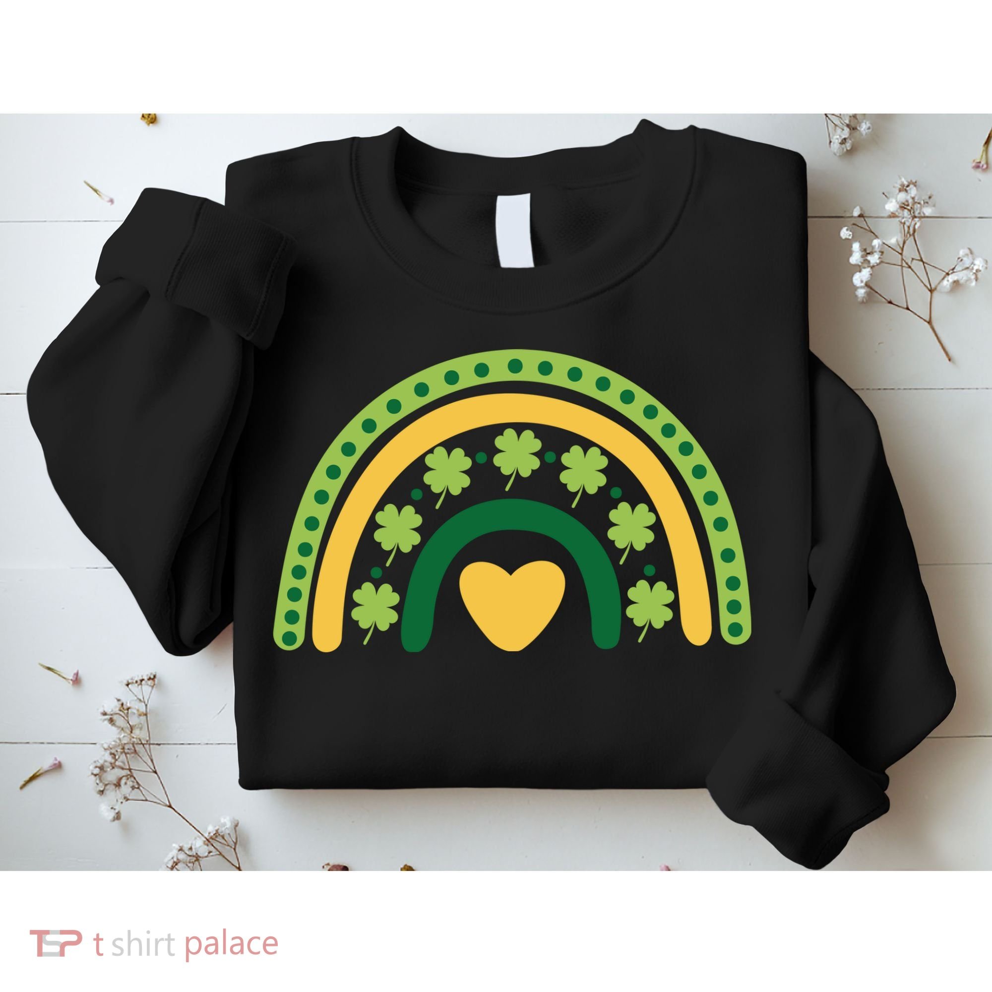 Lucky Rainbow St Patrick's Day Sweatshirt