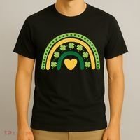 Lucky Rainbow St Patrick's Day T-Shirt thumb 3