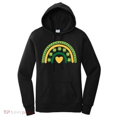Lucky Rainbow St Patrick's Day Women's Hoodie