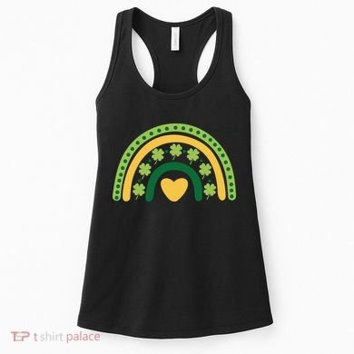 Lucky Rainbow St Patrick's Day Women's Tank Top