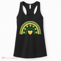 Lucky Rainbow St Patrick's Day Women's Tank Top thumb 0