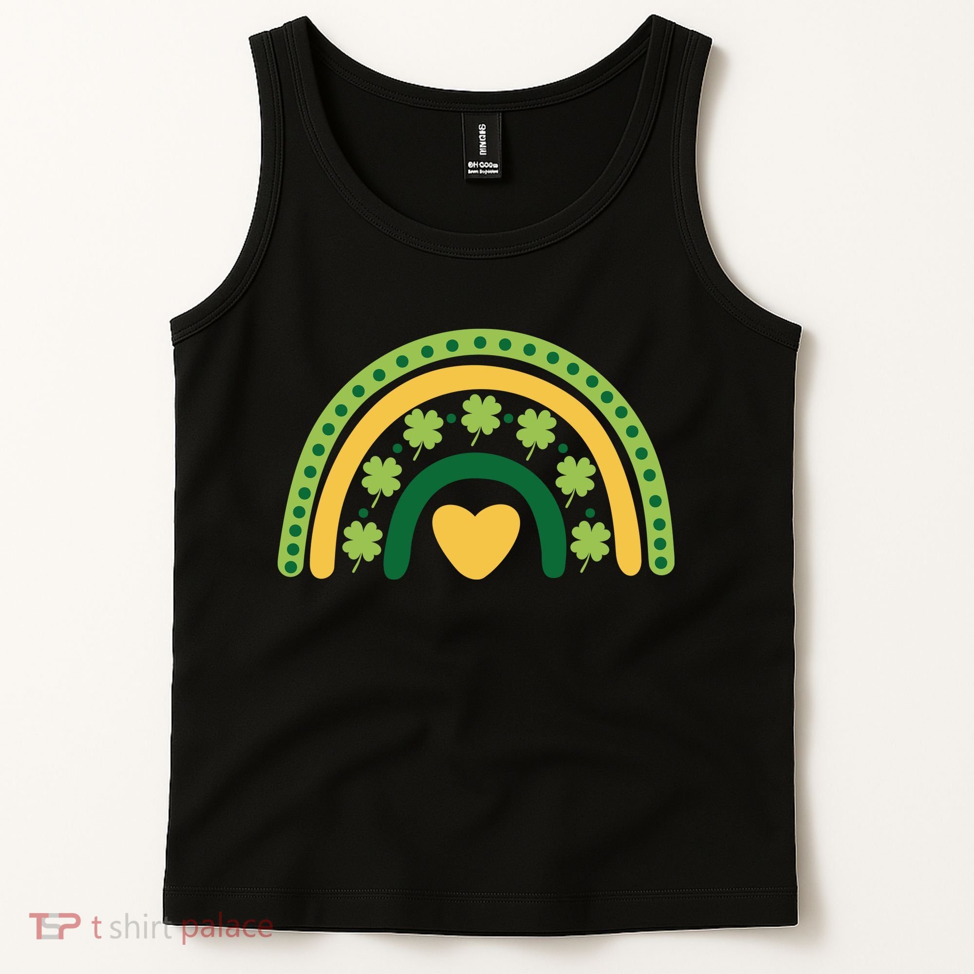 Lucky Rainbow St Patrick's Day Tank Top