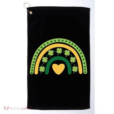 Lucky Rainbow St Patrick's Day Golf Towel