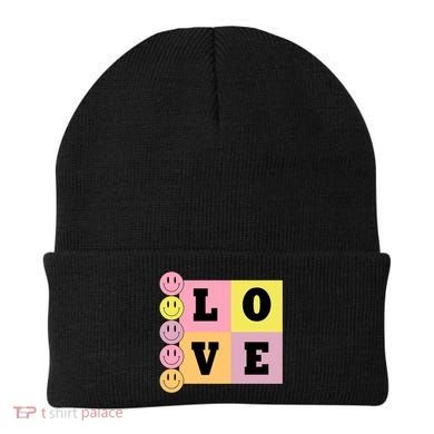Love Retro Smile Face Cute Gift Beanie