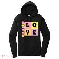 Love Retro Smile Face Cute Gift Women's Hoodie thumb 0