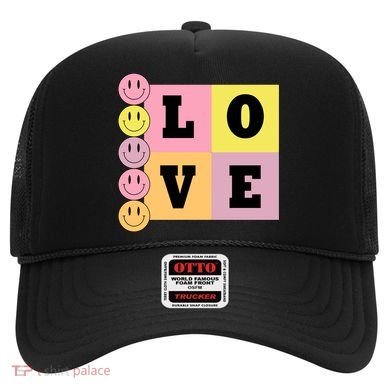 Love Retro Smile Face Cute Gift Hat