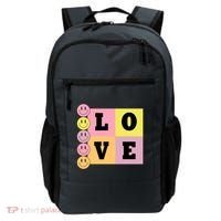 Love Retro Smile Face Cute Gift Backpack thumb 0