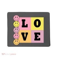 Love Retro Smile Face Cute Gift Mousepad thumb 0