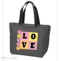 Love Retro Smile Face Cute Gift Tote Bag thumb 3