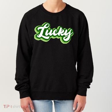 Lucky Retro St Patrick's Day Women's Sweatshirt