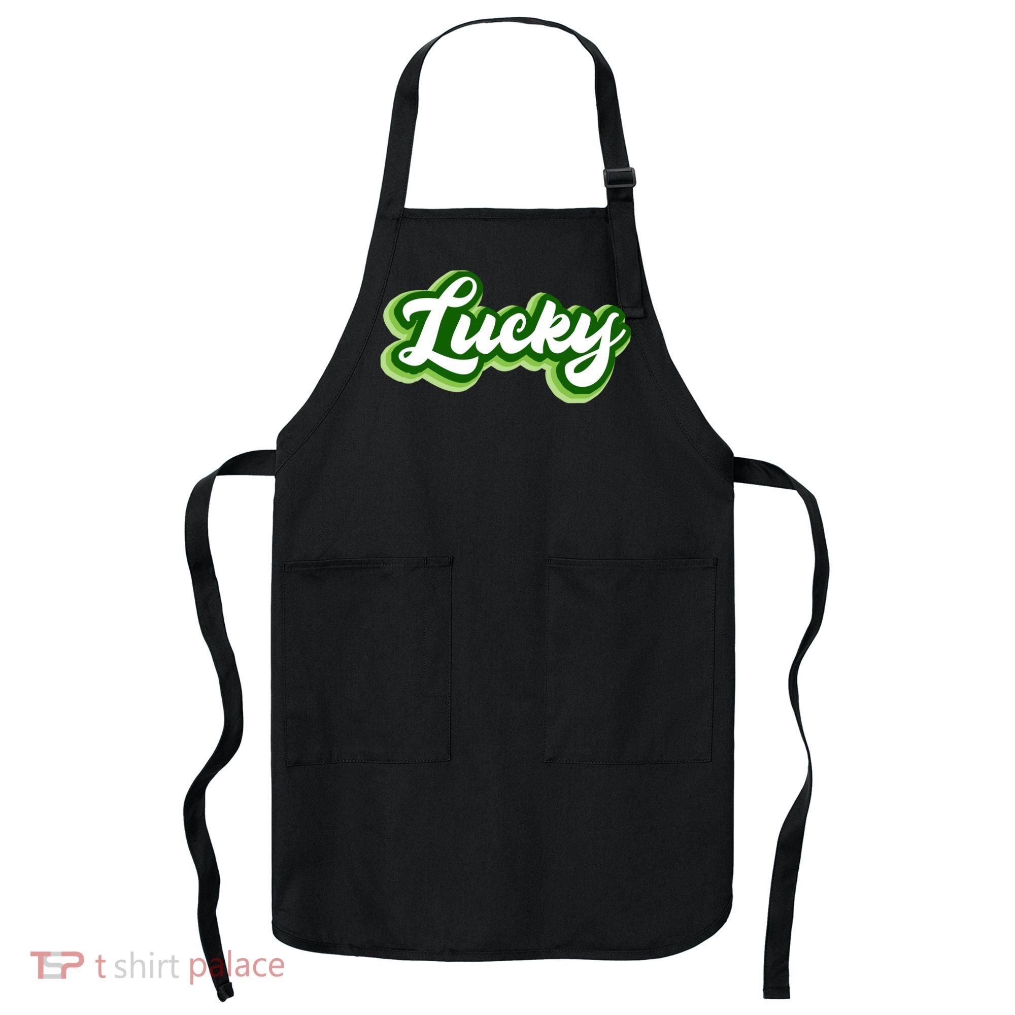 Lucky Retro St Patrick's Day Apron