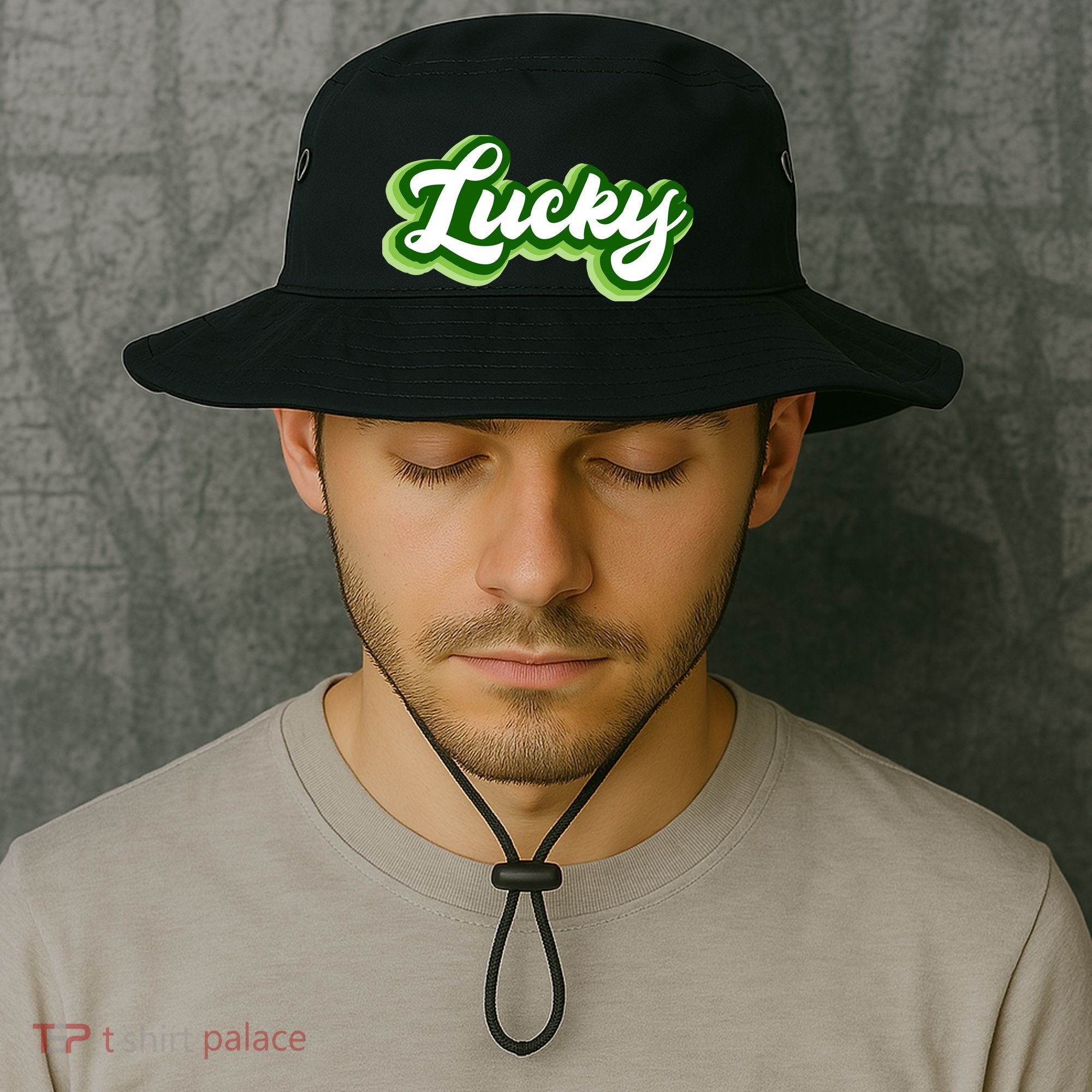 Lucky Retro St Patrick's Day Bucket Hat