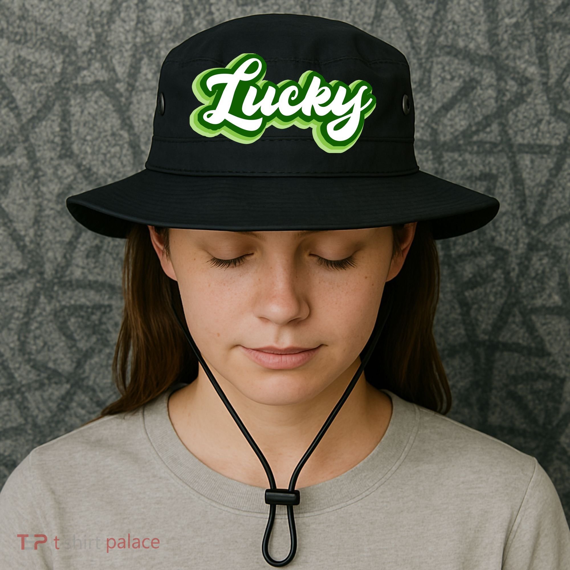 Lucky Retro St Patrick's Day Bucket Hat