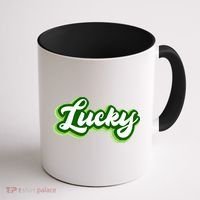 Lucky Retro St Patrick's Day Coffee Mug thumb 1