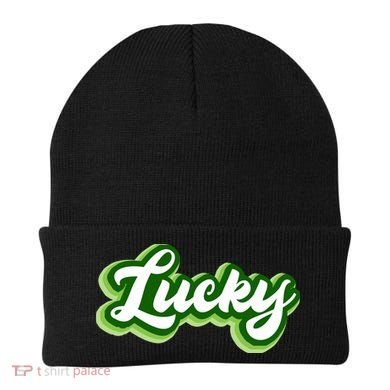 Lucky Retro St Patrick's Day Beanie
