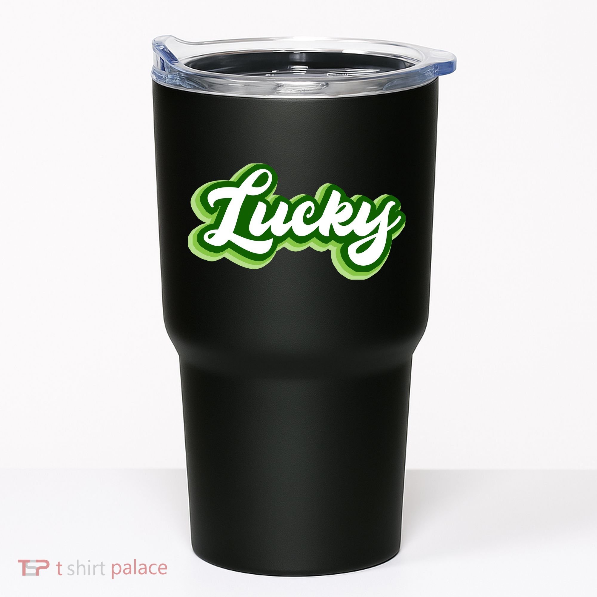 Lucky Retro St Patrick's Day Tumbler