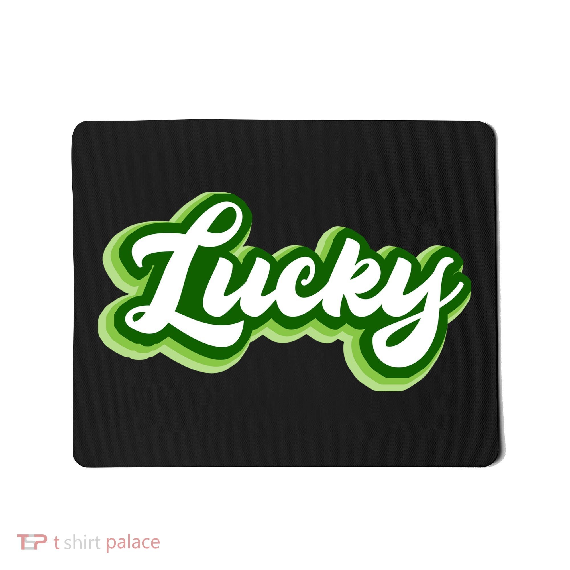 Lucky Retro St Patrick's Day Mousepad