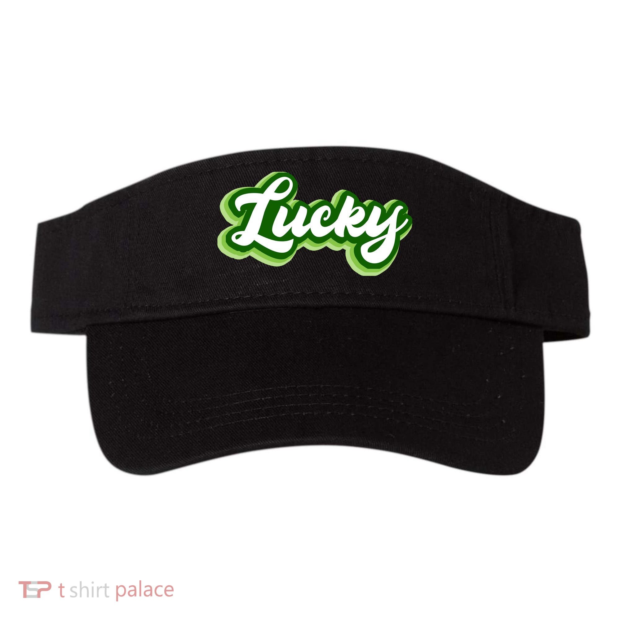 Lucky Retro St Patrick's Day Visor