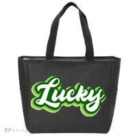 Lucky Retro St Patrick's Day Tote Bag thumb 0