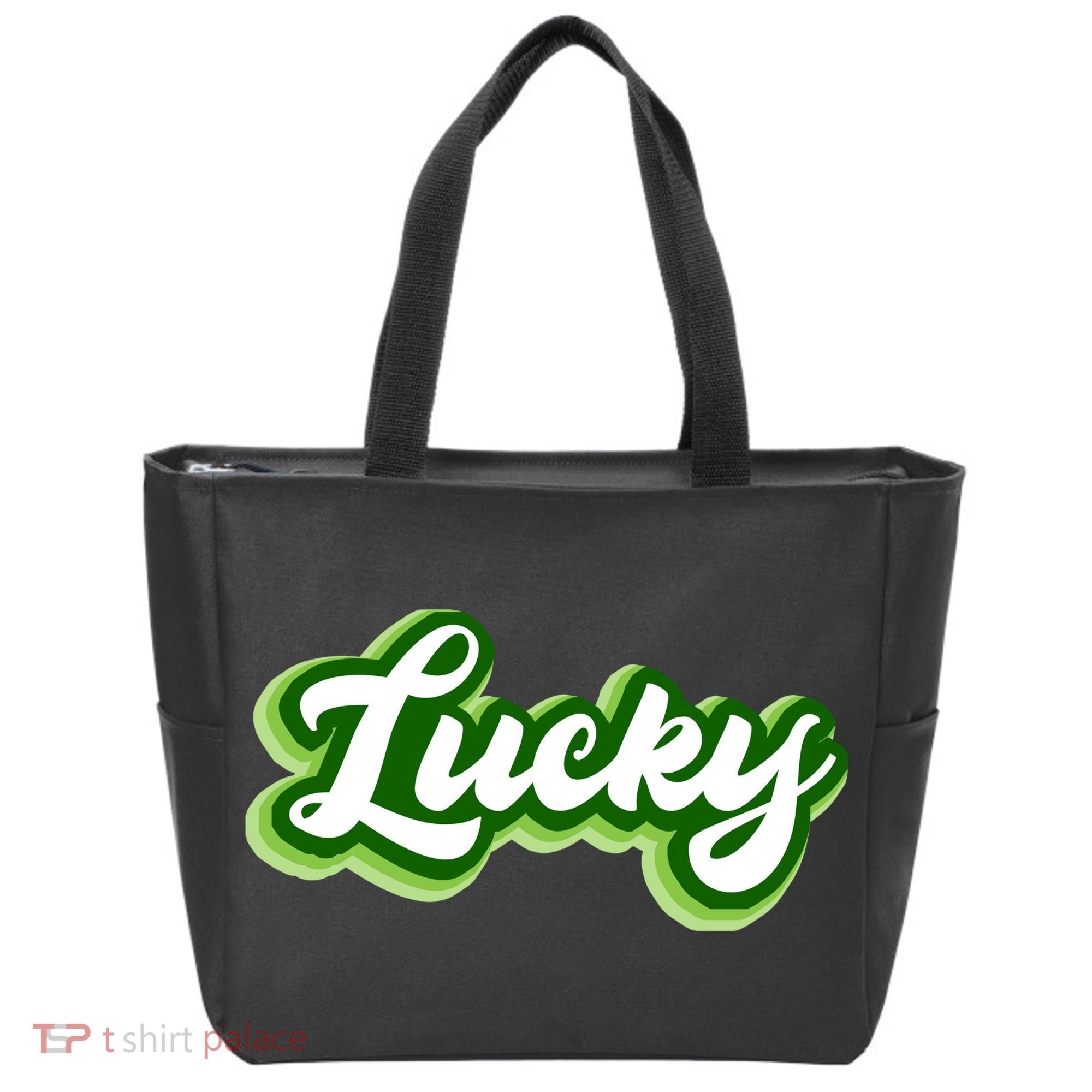 Lucky Retro St Patrick's Day Tote Bag