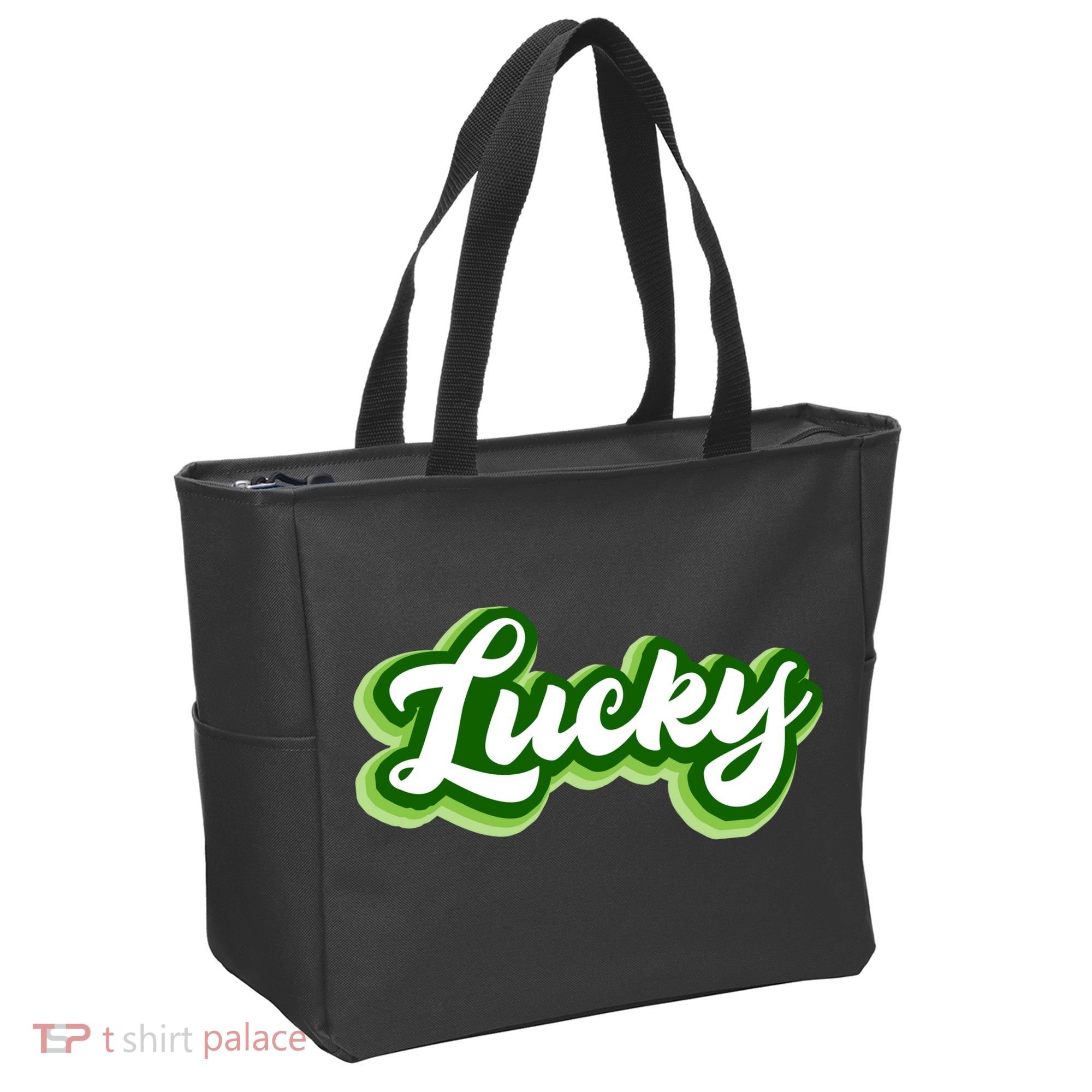 Lucky Retro St Patrick's Day Tote Bag