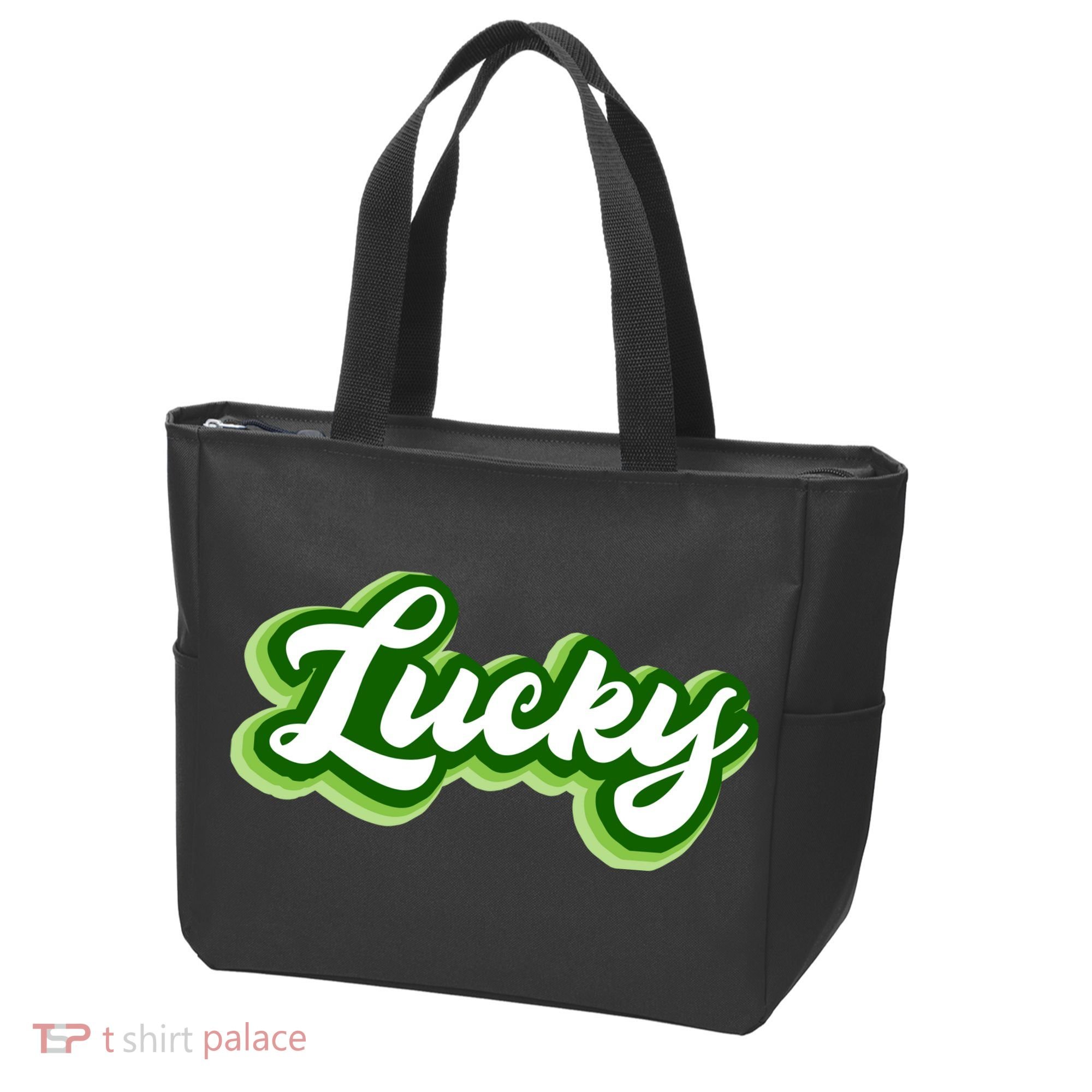 Lucky Retro St Patrick's Day Tote Bag