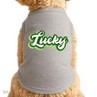 Lucky Retro St Patrick's Day Doggie Tank thumb 0