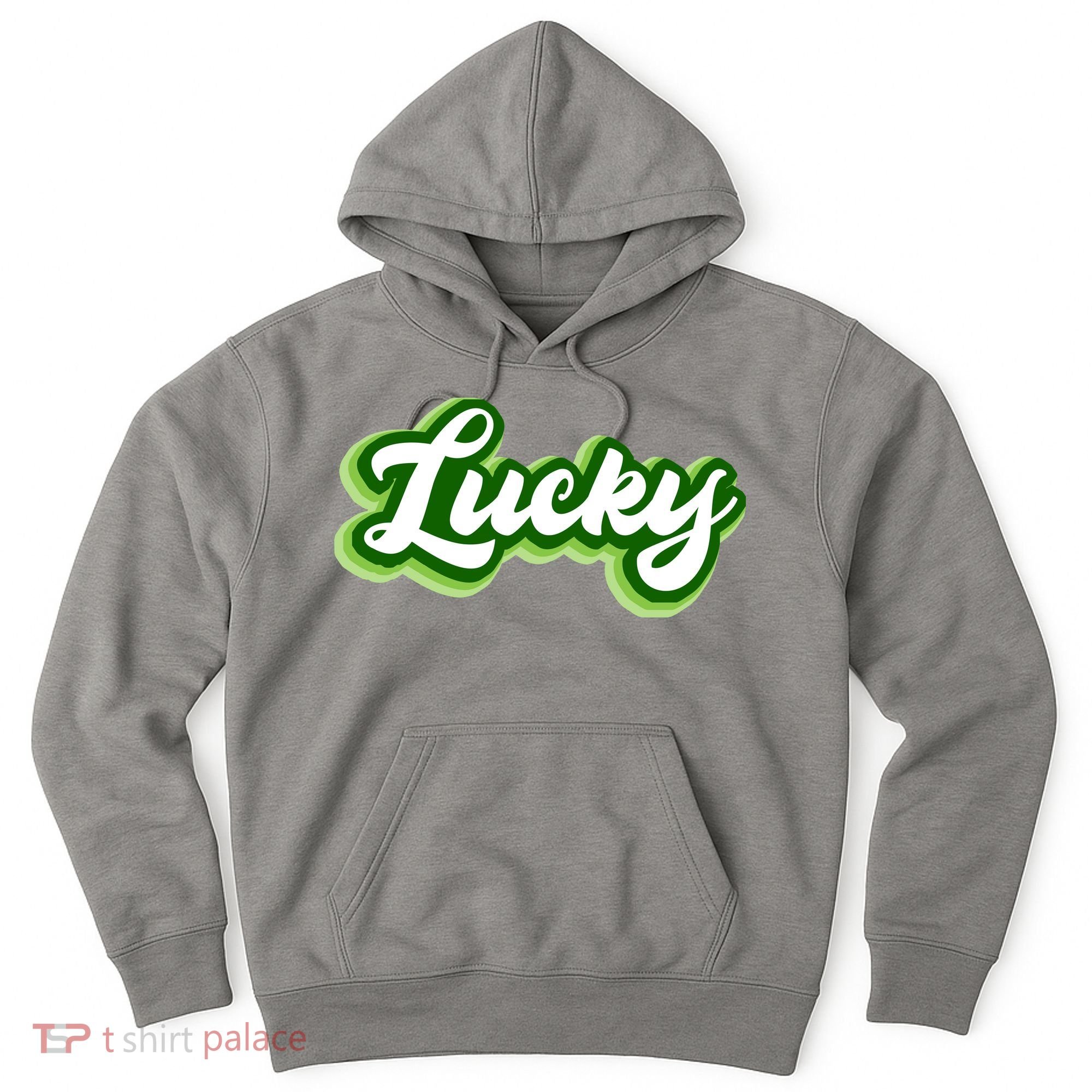 Lucky Retro St Patrick's Day Hoodie