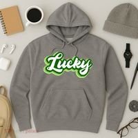 Lucky Retro St Patrick's Day Hoodie thumb 3