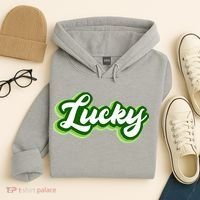 Lucky Retro St Patrick's Day Hoodie thumb 4