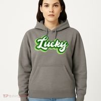 Lucky Retro St Patrick's Day Hoodie thumb 5