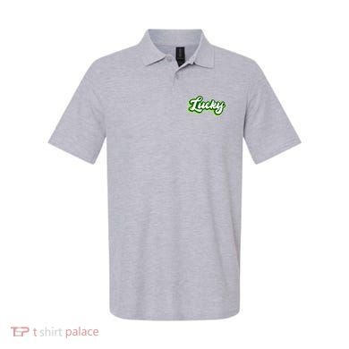 Lucky Retro St Patrick's Day Polo
